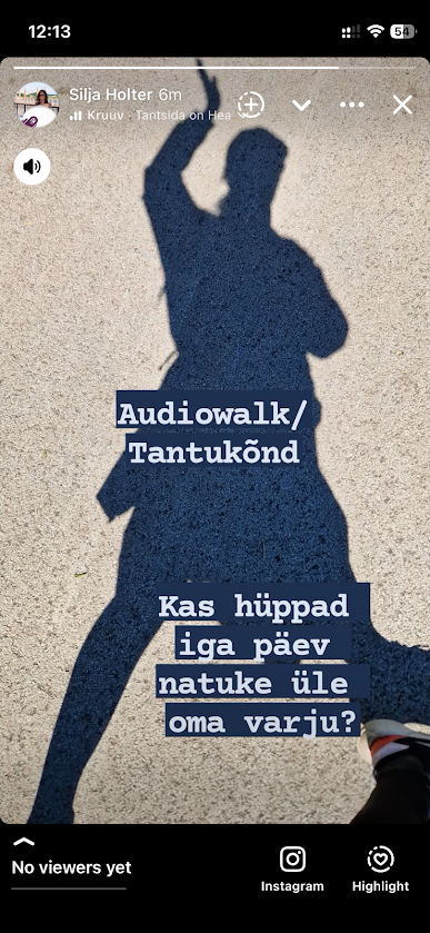 Audiowalk - tantsukõnd - oma elu vastused! - Pilt 3