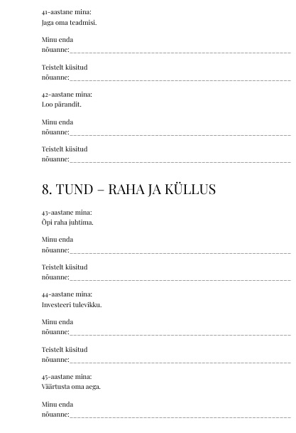 Töövihik - Elamata Jätmata! (PDF, 22 lk) - Pilt 2